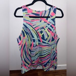 Lilly Pulitzer Multicolor Tank Top XL